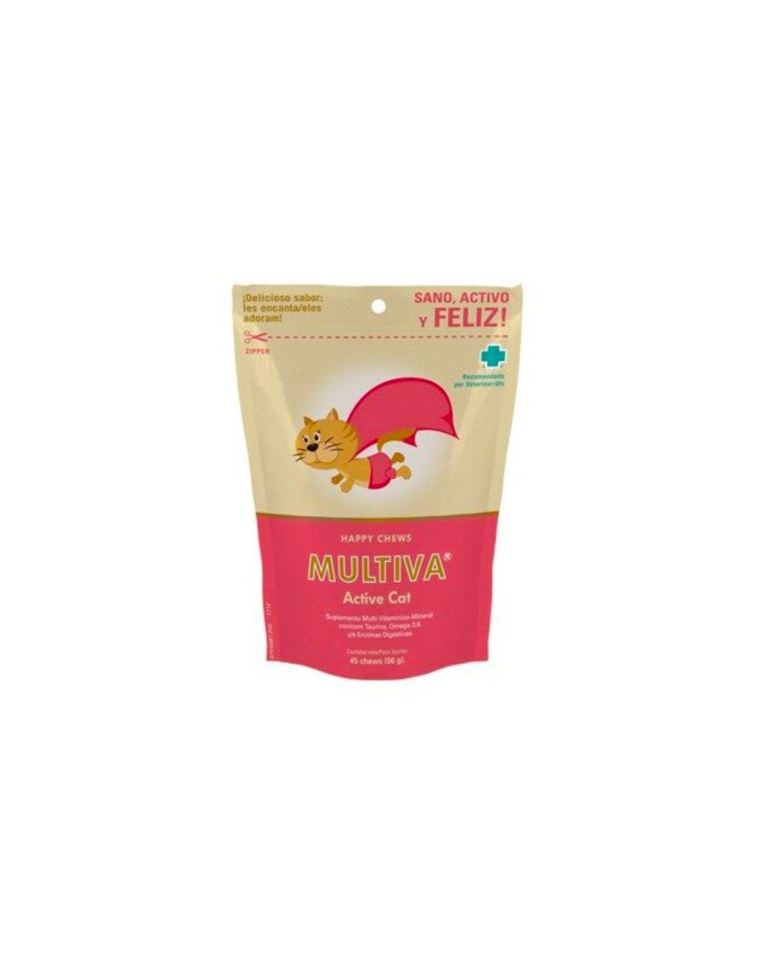 Snakes Multiva Active Cat es un multivitamínico más completo preferido por los gatos.
