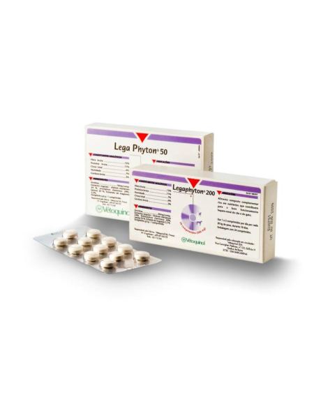 Legaphyton es un complemento alimenticio para perros y gatos rico en factores nutricionales que contribuyen al buen funcionamiento hepatorrenal.