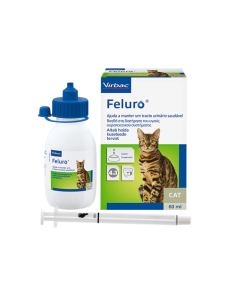 Feluro 60ml es una solución fácil de administrar de amplio espectro para ayudar a mantener un tracto urinario saludable.