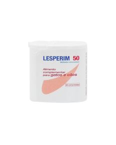 Lesperim (Lespedeza) 50 Mg - Sofcanis es un alimento dietético a base de extractos de plantas para perros y gatos.