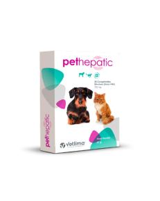 Pethepatique - Hepatic es un alimento complementario para perros y gatos desarrollado para la ayuda y el apoyo nutricional de la función hepática y en casos de insuficiencia hepática crónica.