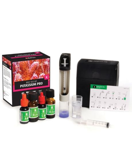 El Red Sea Potassium Pro (k) Kit (40 pruebas) es una prueba de titulación avanzada única.