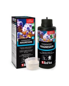 Reff Foudation C Magnesium (Mg) contiene sales mezcladas con magnesio y es parte del programa de cuidado de arrecifes completos del Red Sea.
