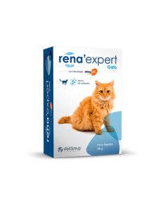 Rena'Expert Gato es un alimento complementario para gatos, desarrollado para ayudar y apoyar nutricionalmente la función renal y en casos de insuficiencia renal crónica.