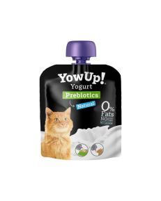 YowUp Yogur Prebiótico/Natural Gato 85 Gr es un yogur prebiótico para gatos certificado por veterinarios. Además, ayuda con la digestión, reduce los olores de las heces y mejora el sistema inmunológico.