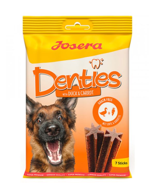 Josera Denties – Snack Dental Pato y Zanahoria