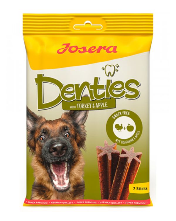 Josera Denties – Snack Dental Pavo y Manzana para Perros