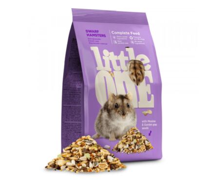 Comida para hámsteres enanos - Little One es un alimento de marca para hámsteres enanos.