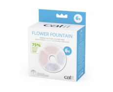 Filtro Catit Triple Acción para Flower Fountain 6 pc