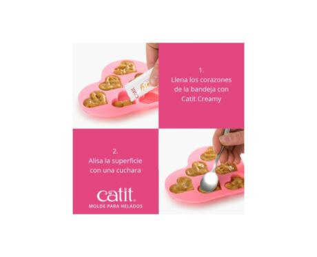Molde Corazón Catit Creamy 1