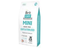 Brit Care Dog Mini Light/Sterilized Grain-free Conejo/Salmón