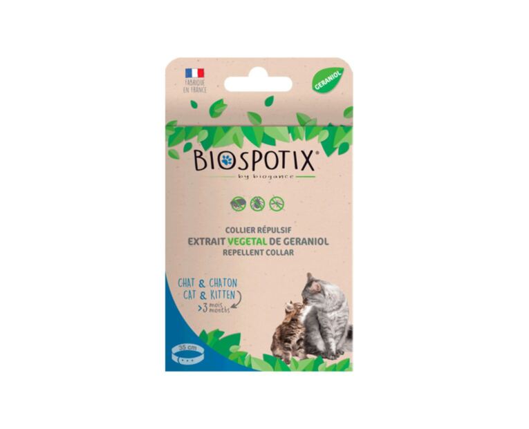 Biospotix Collar Repelente Natural para Gatos
