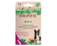 Pipetas Repelentes Naturales Biospotix para Perros de hasta 20 kg