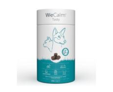 WeCalm Tasty - 30 Chews son snacks que ayudan a tu perro o gato a calmarse y relajarse.