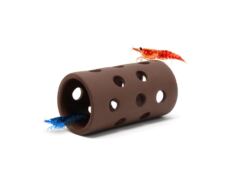 Aquavitro Shrimp Tube ideal para pequeños camarones, peces y otros animales que buscan naturalmente aislamiento de vez en cuando para aliviar el estrés y evitar la depredación.
