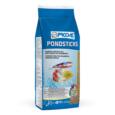 Envase de comida para peces de estanque Prodac Pond Sticks, alimento completo en palitos flotantes para carpas koi.