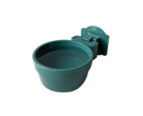El Comedero Lock & Crock Hari es un comedero y bebedero estilo vasija resistente, seguro y a prueba de caídas.