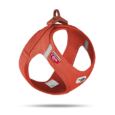 Arnés Curli Clasp Vest Air-Mesh Naranja indicado para perros pequeños y medianos.
