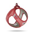 Arnés Curli Clasp Merino Rojo Vest Air-Mesh indicado para perros pequeños y medianos.