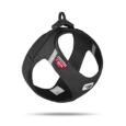 Arnés Curli Clasp Vest Air-Mesh Negro indicado para perros pequeños y medianos.