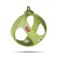 Arnés Curli Clasp Vest Air-Mesh Verde Claro indicado para perros pequeños y medianos.