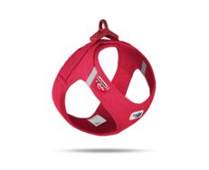 Pectoral Curli Clasp Vest Air-Mesh Rojo indicado para perros pequeños y medianos.