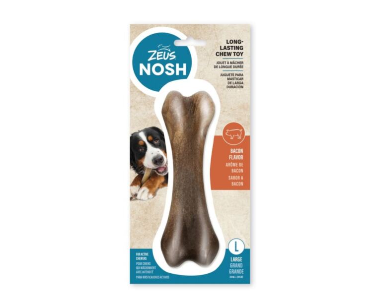 Hueso Zeus Nosh Strong Chew Bone – Tocino