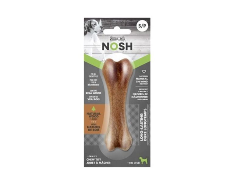Hueso Zeus Nosh Wood Chew Bone - Madera