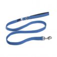 Correa Curli Basic Nylon Azul es una correa para perros, fabricada en nylon y con asa acolchada.