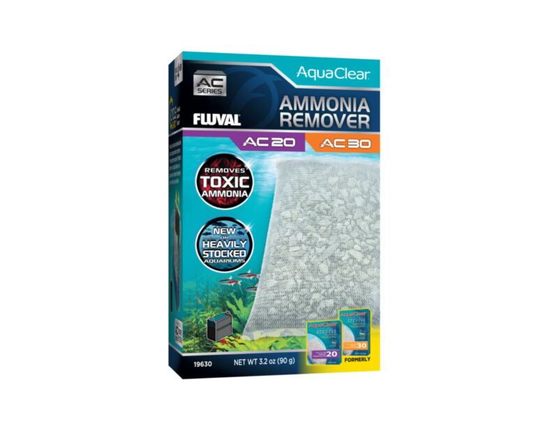 El Fluval AC Elimina Amoníaco es ideal para acuarios de agua dulce nuevos o muy poblados.