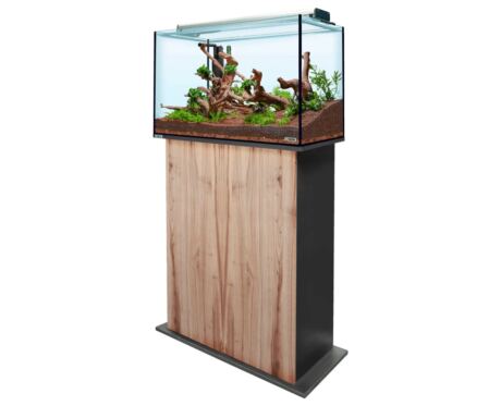 Kit Acuario Sera AquaTank con Mueble Cereza