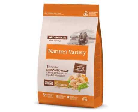 Nature’s Variety Healthy Grains Adult Medium/Maxi Pollo