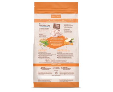 Nature’s Variety Healthy Grains Adult Mini Pescado Blanco