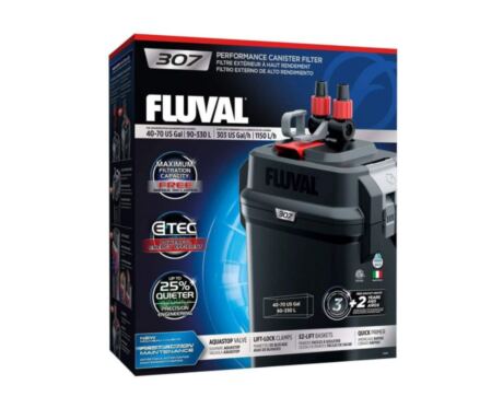 Instalación del filtro Fluval 307