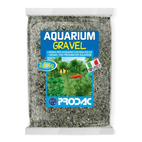 arena gris fina para acuario Prodac 2,5 kg