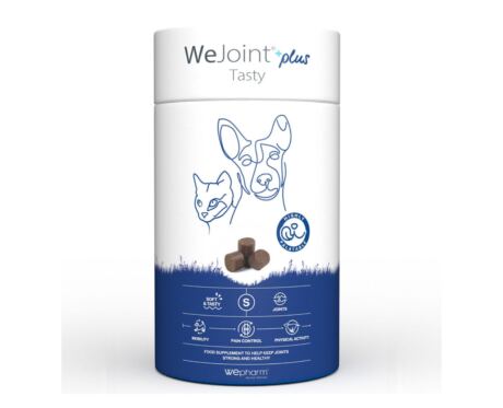 WeJoint Plus Tasty 30 Chews perros pequeños y gatos suplemento articular