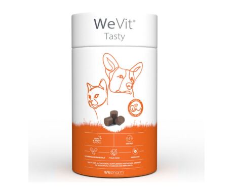 WeVit Tasty 30 Chews suplemento para perros y gatos