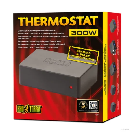 Termostato digital Exo Terra 300W para terrarios con control día noche