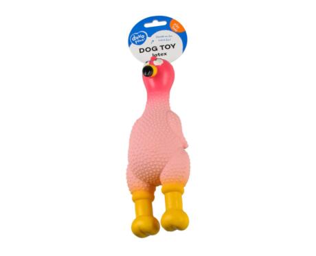 Gallina de látex con sonido para perros Duvo Plus
