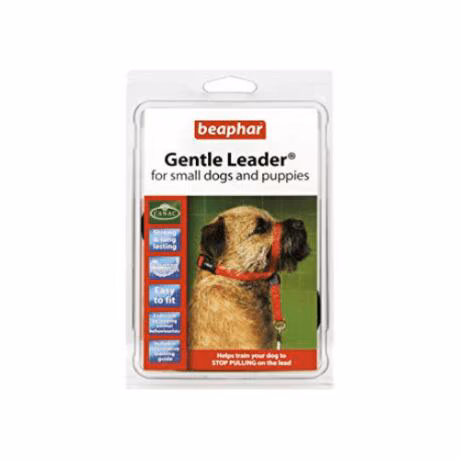 Beaphar Gentle Leader - Collar de entrenamiento rojo