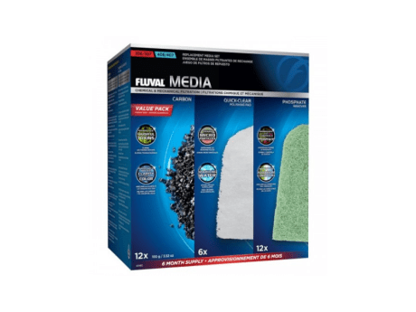 Pack Material Filtrante Fluval 07 - 6 meses